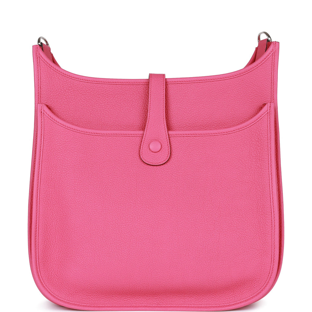 Hermes Pink Rose Sakura Evelyne III Pm Messenger Bag – MAISON de LUXE