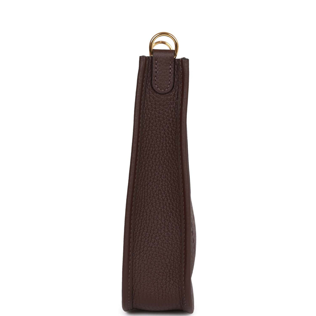 Hermès Evelyne TPM 16 Dark red Leather ref.523705 - Joli Closet