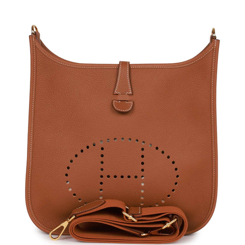 Hermes Evelyne III PM Gold Clemence Gold Hardware