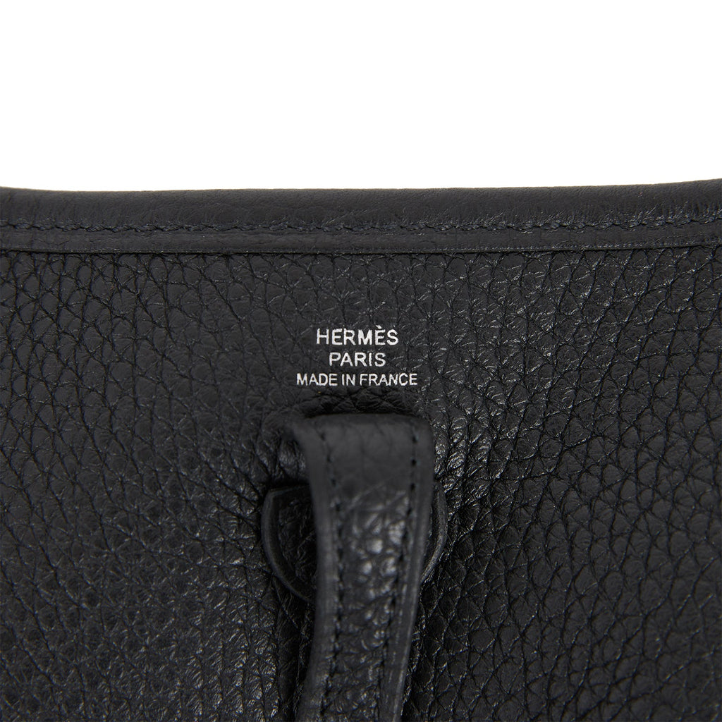 Hermes Evelyne TPM Black Clemence Palladium Hardware