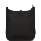 Hermes Evelyne TPM Black Clemence Gold Hardware