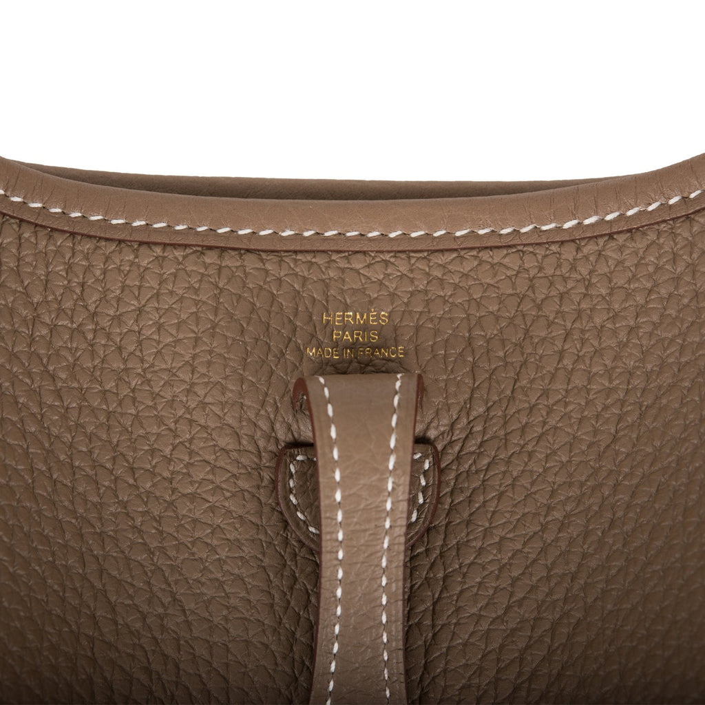 Hermes Gold Evelyne TPM Bag – The Closet