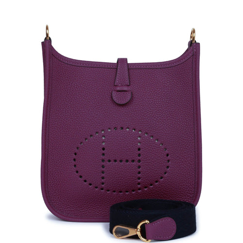 Hermes Evelyne TPM Anemone Clemence Gold Hardware
