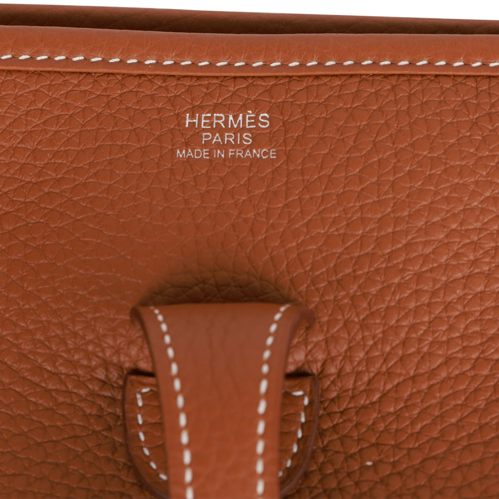 Hermes Evelyne III PM Etoupe Clemence Gold Hardware – Madison