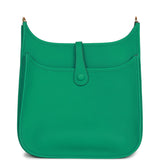 Hermes Evelyne III PM Vert Jade Clemence Gold Hardware