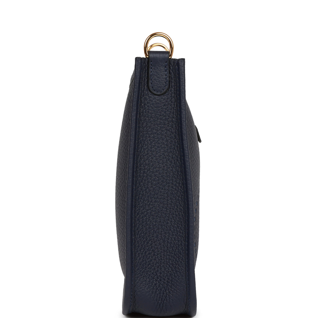 Hermès // Bleu Electrique Clemence Mini Evelyne TPM Bag – VSP