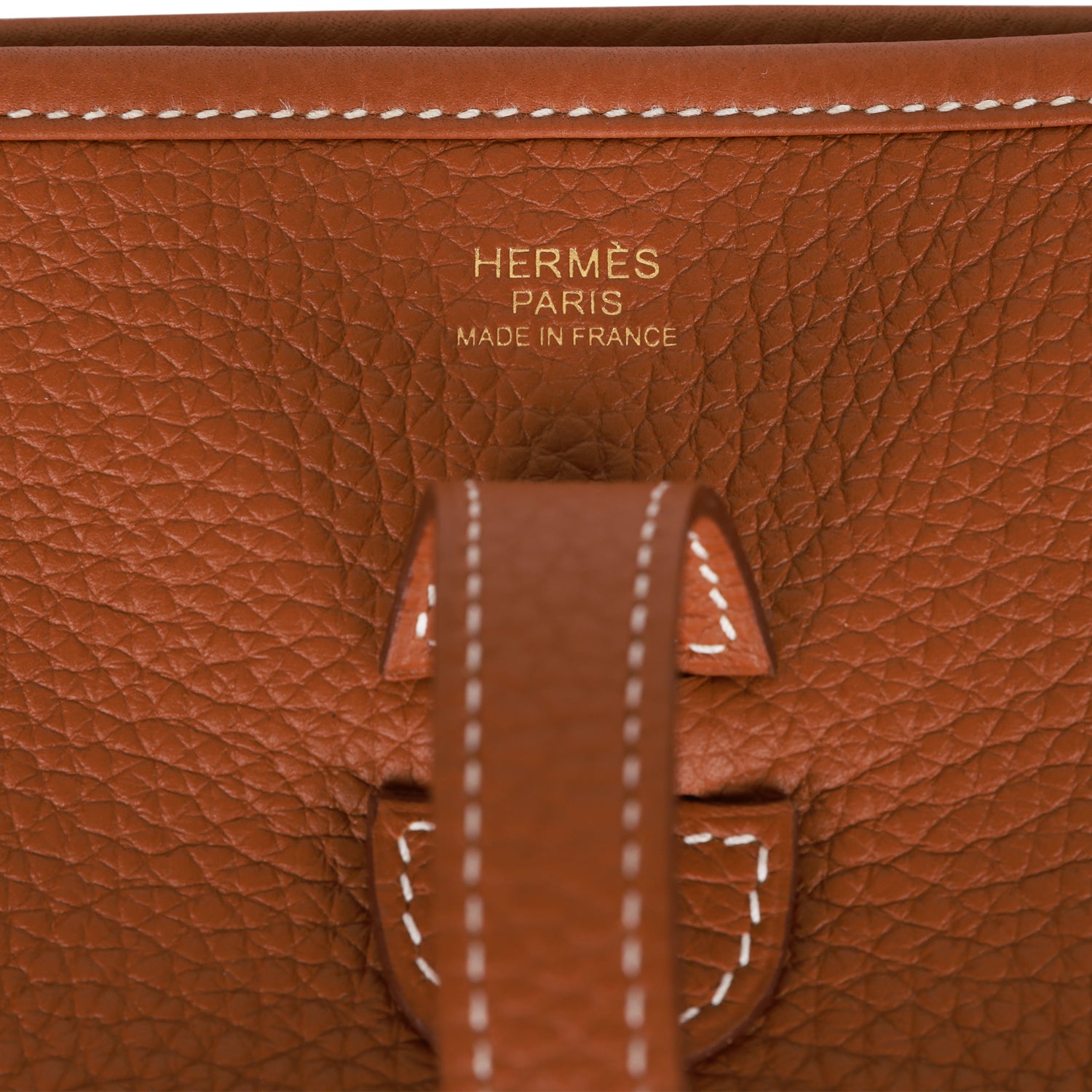 Hermes Evelyne III PM Gold Clemence Gold Hardware – Madison Avenue Couture