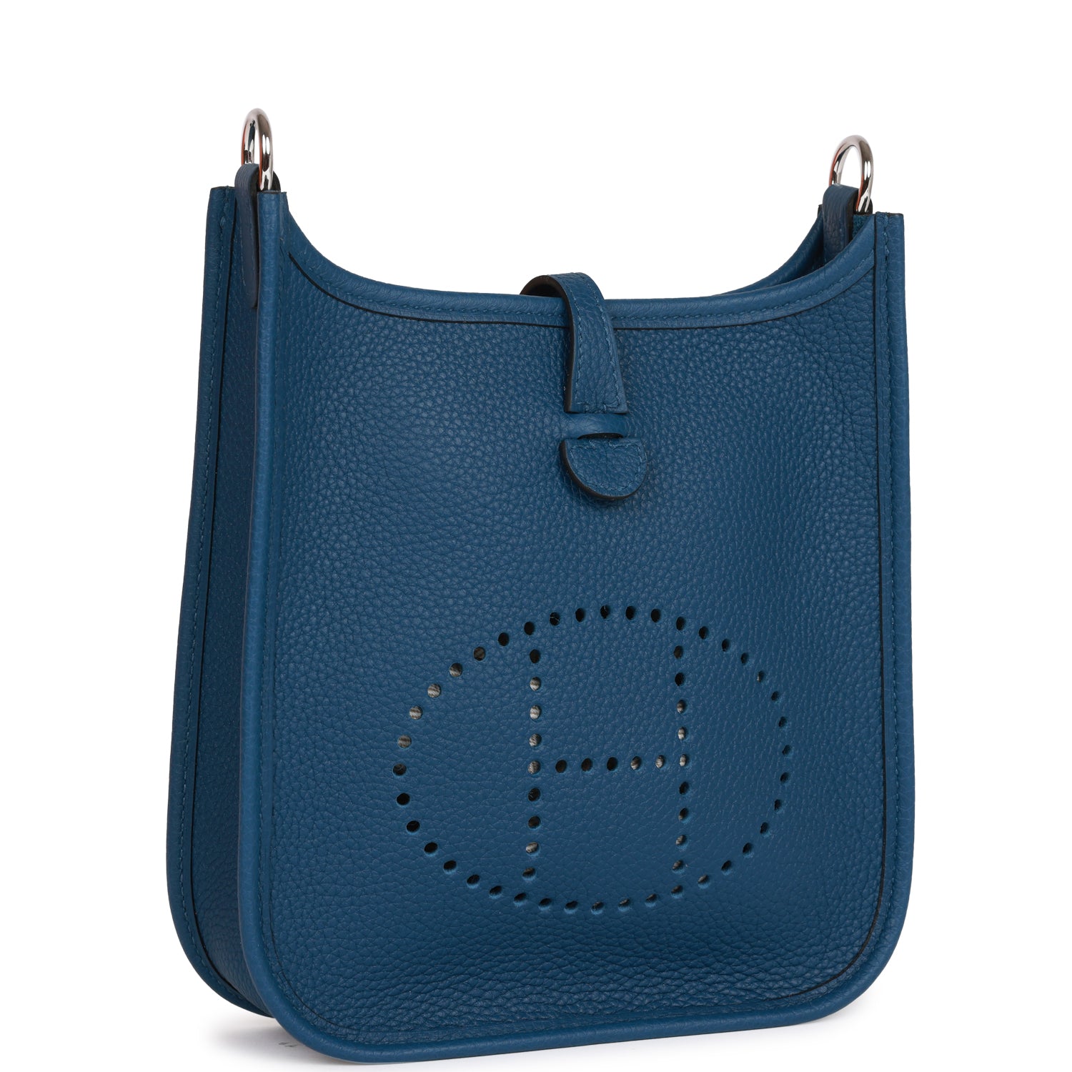 Hermes Evelyne TPM Bag Deep Blue Maurice Palladium Hardware – Madison ...