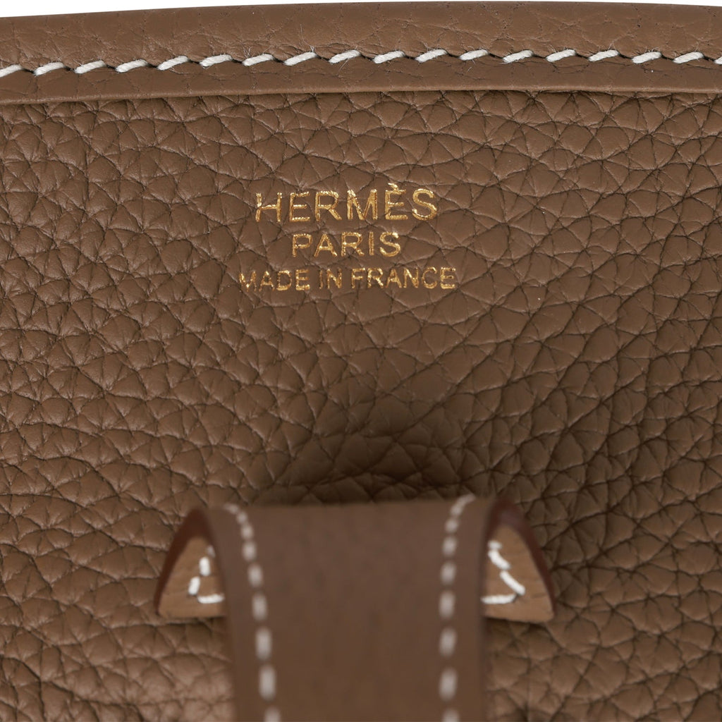 Hermès Gold Clemence Evelyne TPM Gold Hardware, 2022 Available For