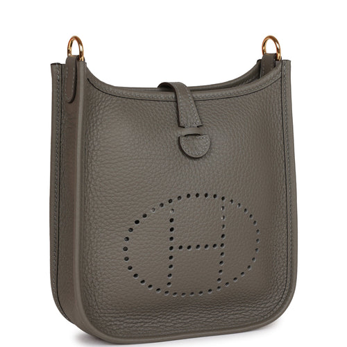 Hermès Cristobal Cityslide Bag - Grey Crossbody Bags, Handbags