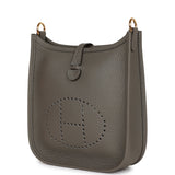 Hermes Evelyne TPM Gris Meyer Clemence Gold Hardware