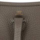 Hermes Evelyne TPM Gris Meyer Clemence Gold Hardware