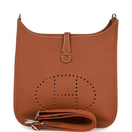 Hermes Evelyne III PM Gold Clemence Palladium Hardware