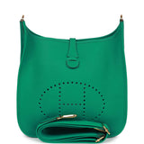 Hermes Evelyne III PM Vert Jade Clemence Gold Hardware