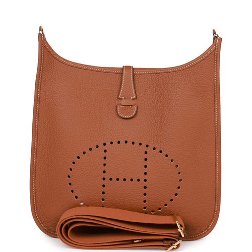 Hermes Evelyne III PM Gold Clemence Gold Hardware