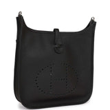 Hermes Evelyne PM Black Clemence Palladium Hardware