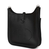 Hermes Evelyne PM Black Clemence Palladium Hardware