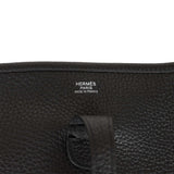 Hermes Evelyne PM Black Clemence Palladium Hardware