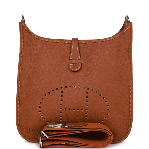 Hermes Evelyne III PM Gold Clemence Palladium Hardware