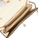 Hermes Kelly Wallet To Go Nata Epsom Gold Hardware
