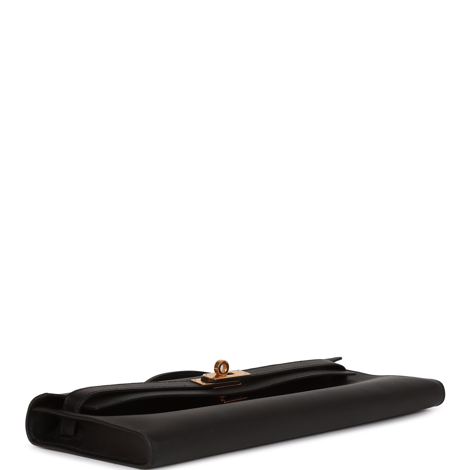 KELLY CUT 31 IN BEIGE CREAM CALFSKIN WITH GOLD HARDWARE