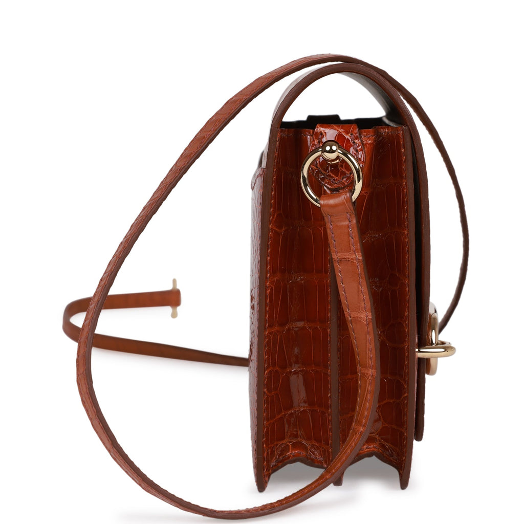 Hermes Beton Mini Roulis 18 Croc Bag – breezeluxury