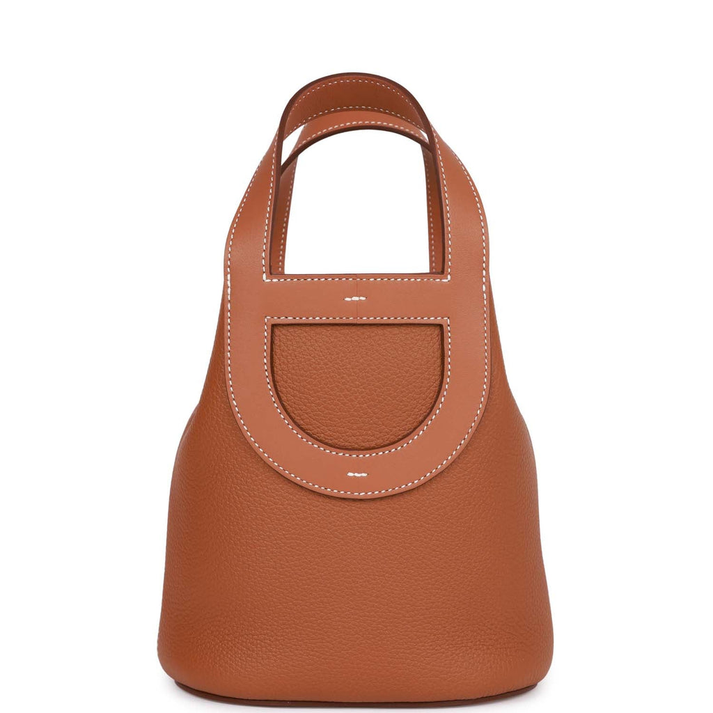 Hermes In-The-Loop 18 Gold Clemence and Swift Gold Hardware