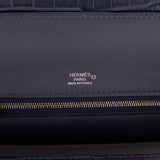 Hermes 24/24-29 Noir Black Togo/Swift Palladium Hardware #D