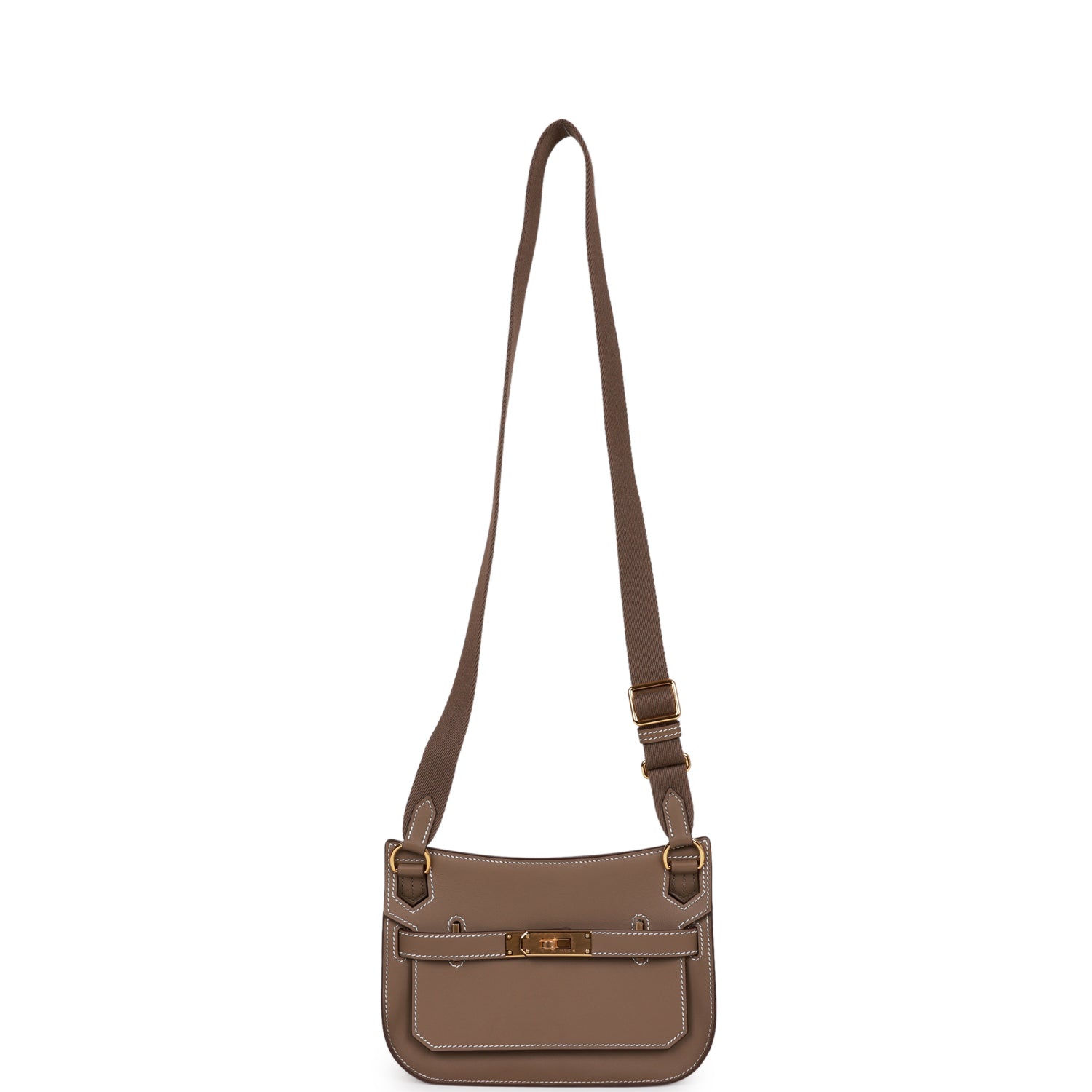 Hermes Jypsiere Mini Etoupe Swift Gold Hardware – Madison Avenue Couture