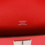 Hermes Jypsiere 28 Rouge De Coeur Clemence Palladium Hardware