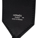 Hermes Space Sac a Malice Black Monsieur and Lizard Palladium Hardware
