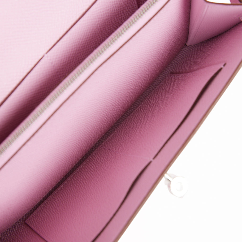 Hermes Kelly Wallet To Go Magnolia Chevre Palladium Hardware – Madison  Avenue Couture
