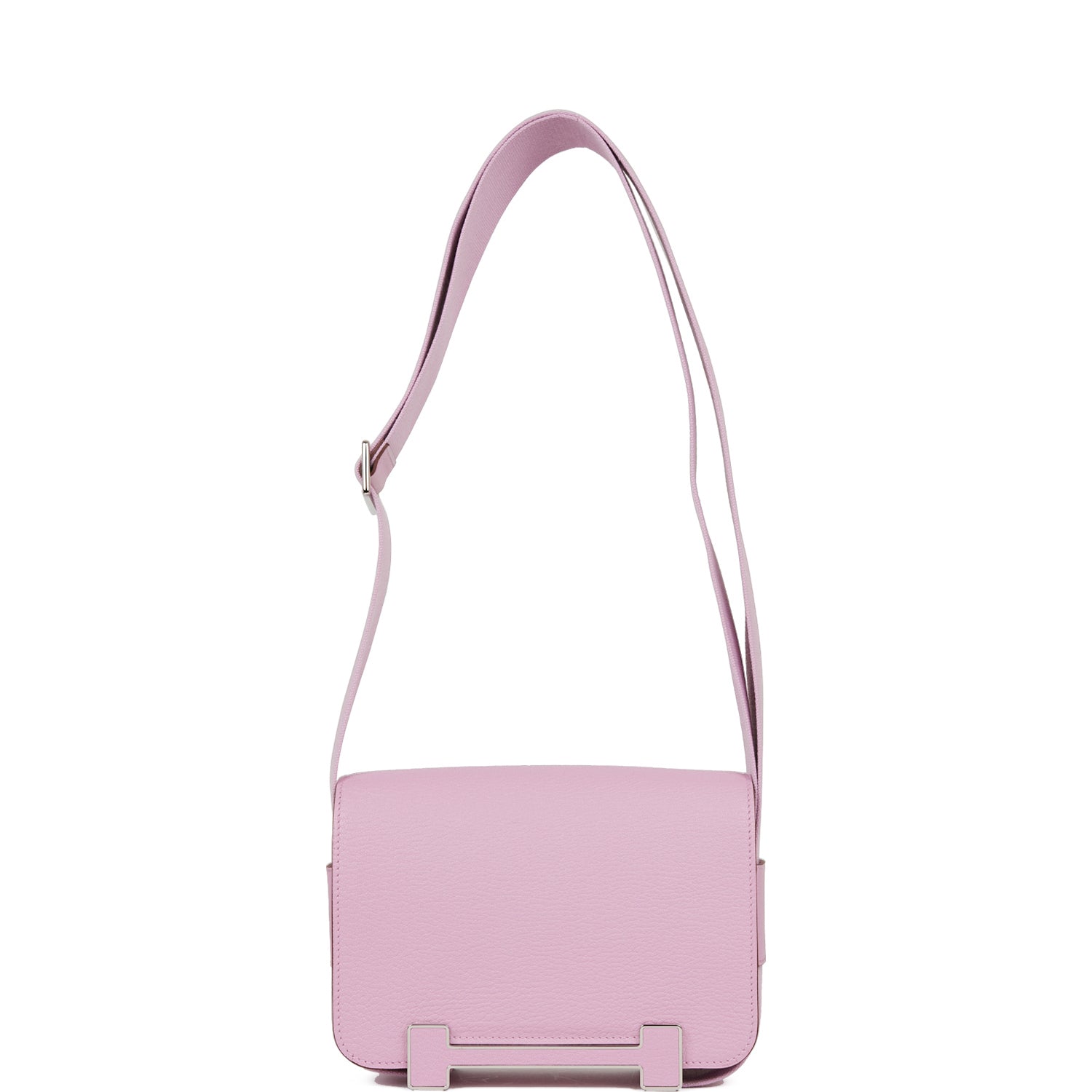 Hermes Geta Mauve Sylvestre Chevre Palladium Hardware – Madison Avenue ...