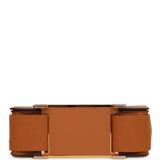 Hermes Geta Caramel Chevre Gold Hardware