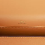 Hermes Geta Caramel Chevre Gold Hardware