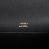 Hermes Kelly Cut Black Swift Gold Hardware