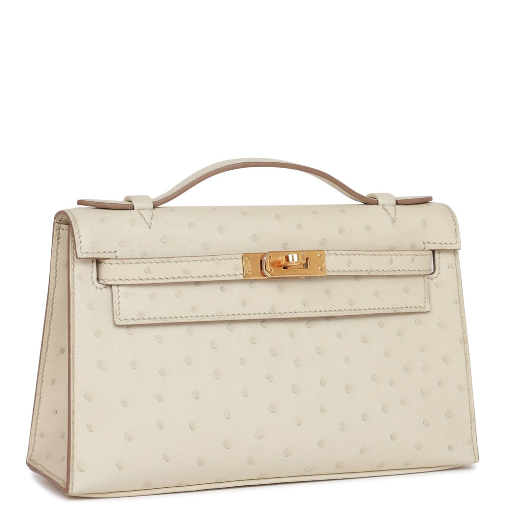 Hermes Kelly Sellier 20 Chai Ostrich Gold Hardware – Madison Avenue Couture