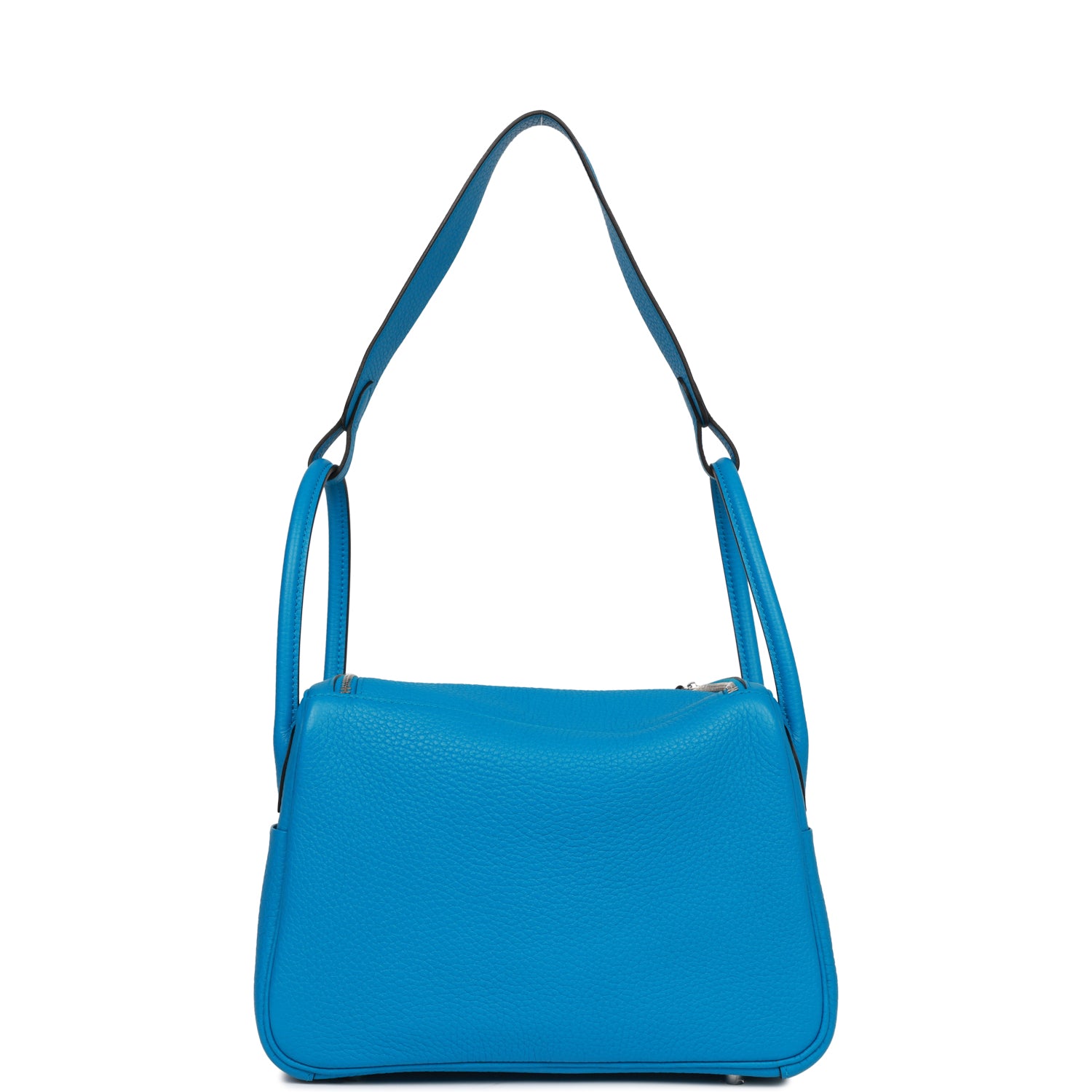 Hermes Lindy 26 Bleu Zanzibar Verso Clemence Palladium Hardware ...