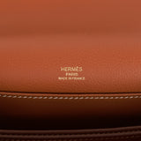 Hermes Mini Sac Roulis 18 Gold Evercolor Gold Hardware