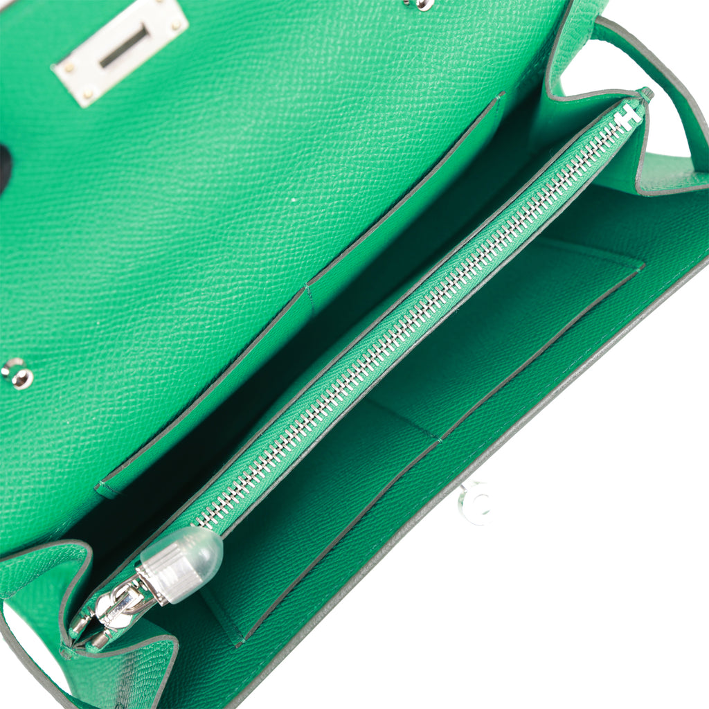 Hermès Kelly To Go Wallet Veau Epsom 06 Vert Jade Gold Hardware – Coco  Approved Studio