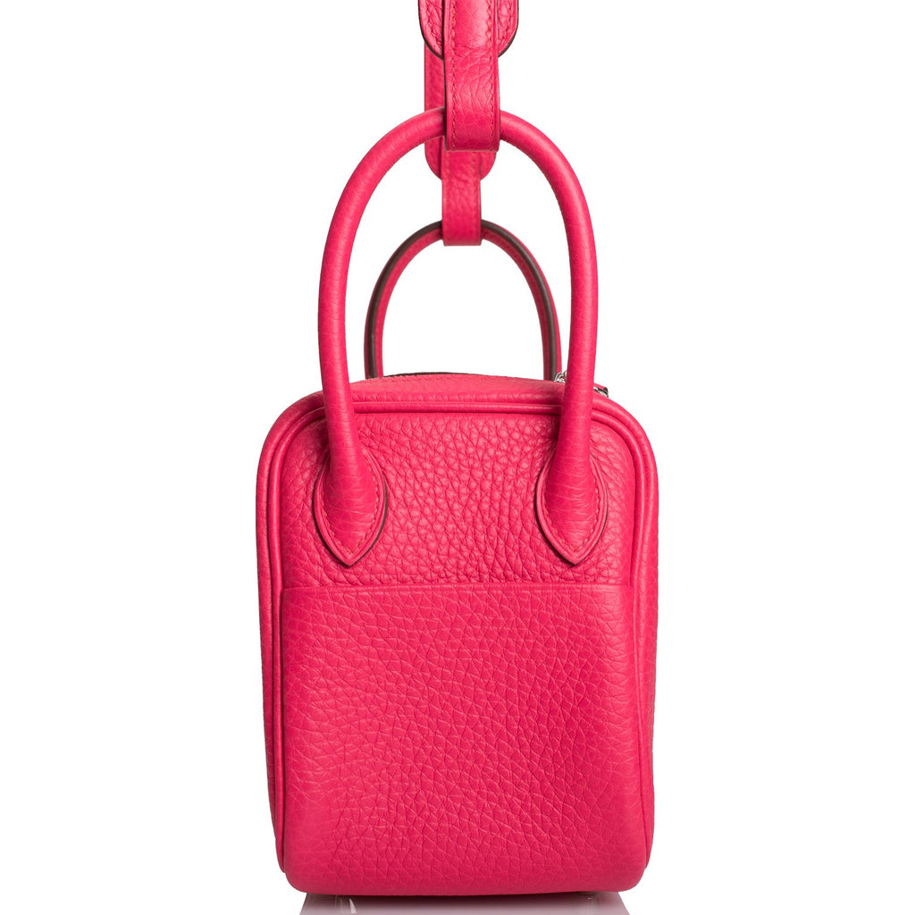HERMES Lindy Size Mini Rose Extreme Taurillon Clemence– GALLERY RARE Global  Online Store