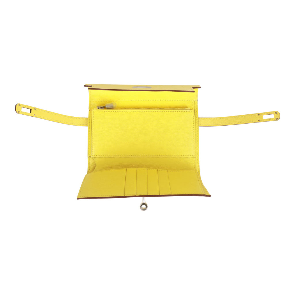 Hermes Kelly Wallet Lime Yellow Chèvre – ＬＯＶＥＬＯＴＳＬＵＸＵＲＹ
