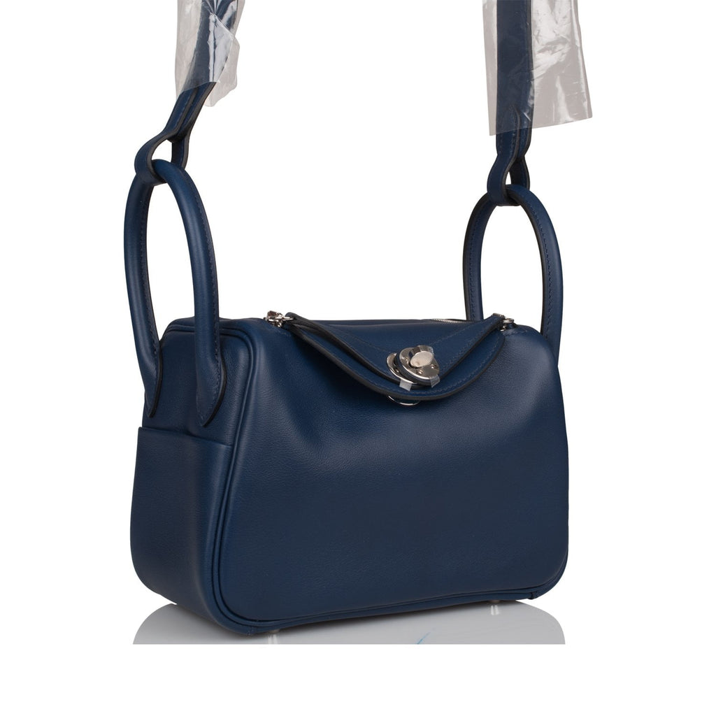 Hermès 2021 Swift Mini Lindy 20 - Purple Mini Bags, Handbags