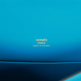 Hermes Kelly Pochette Bleu Frida Swift Gold Hardware