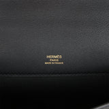 Hermes Kelly Cut Black Swift Rose Gold Hardware
