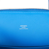 Hermes 1923 Bolide 25 Bleu France Epsom Palladium Hardware