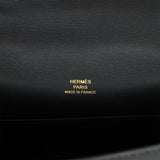 Hermès Black Swift Kelly Pochette Gold Hardware, 2020 Available