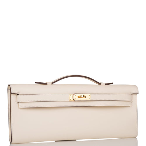 Hermes Kelly Cut Nata Swift Gold Hardware