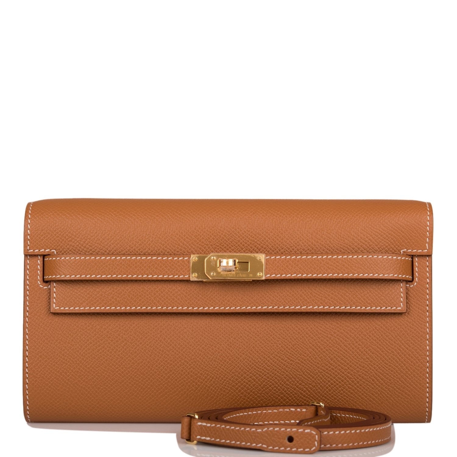 Hermes Kelly Wallet To Go Gold Epsom Gold Hardware – Madison Avenue Couture