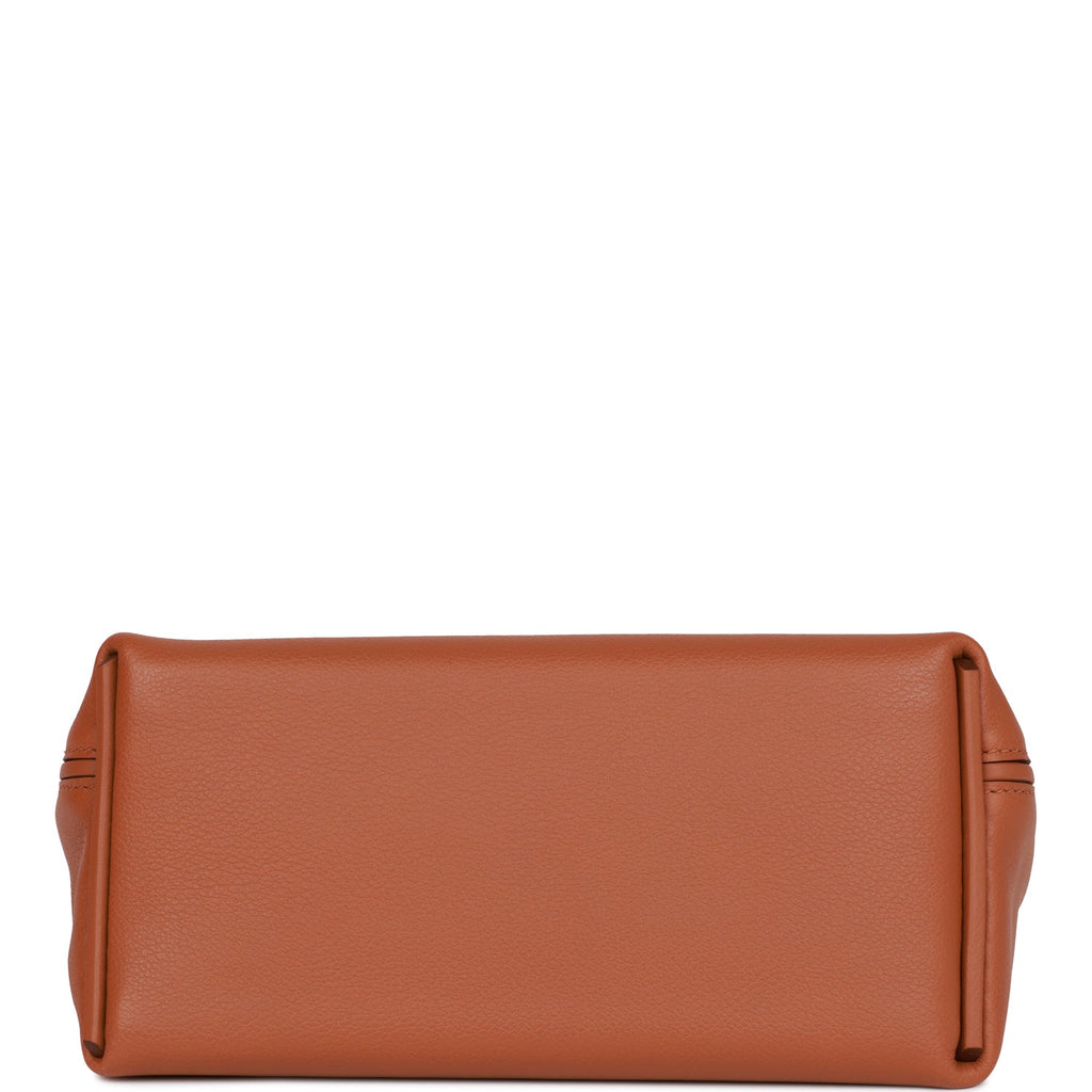 Hermès Hermès 24/24 21 Evercolor Swift Leather Handbag-Gold Gold Hardware  (Top Handle)